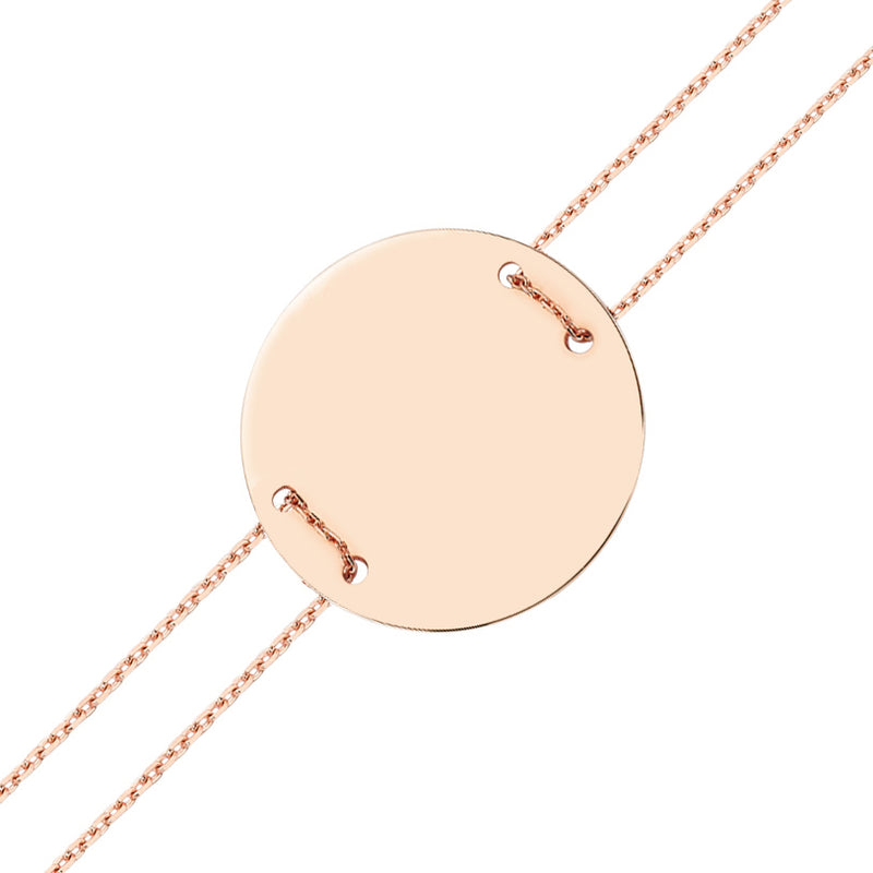 Namen Armband / isimli Bileklik 925 Silber - Rosegold renk