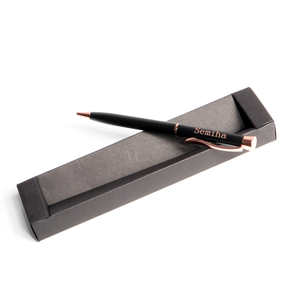 Kugelschreiber Black / Roségold