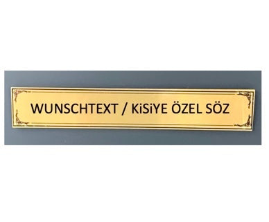 Nur Spruch / Tek Söz