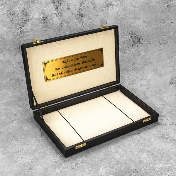 Almanya Tesbih Gebetskette Box Kutu personalisiert