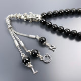 Onyx Dogaltas Tesbih Medine Minaresi 925 Silver