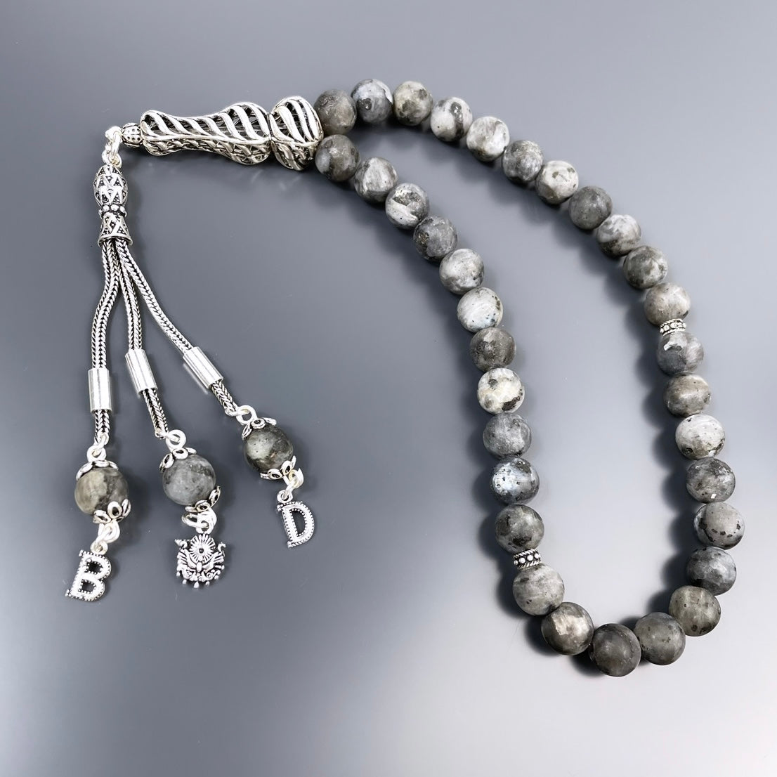 Larvikit Dogaltas Tesbih 925 Silver