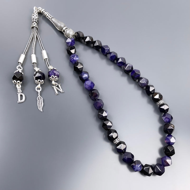 Jade Dogaltas Tesbih 925 Silver