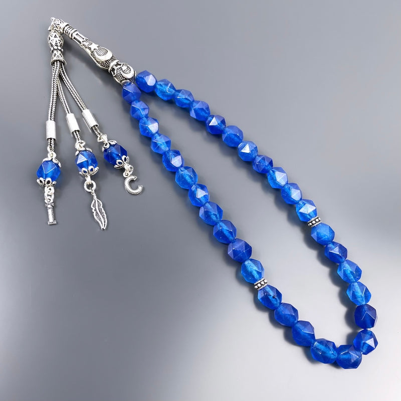 Jade Dogaltas Tesbih 925 Silver