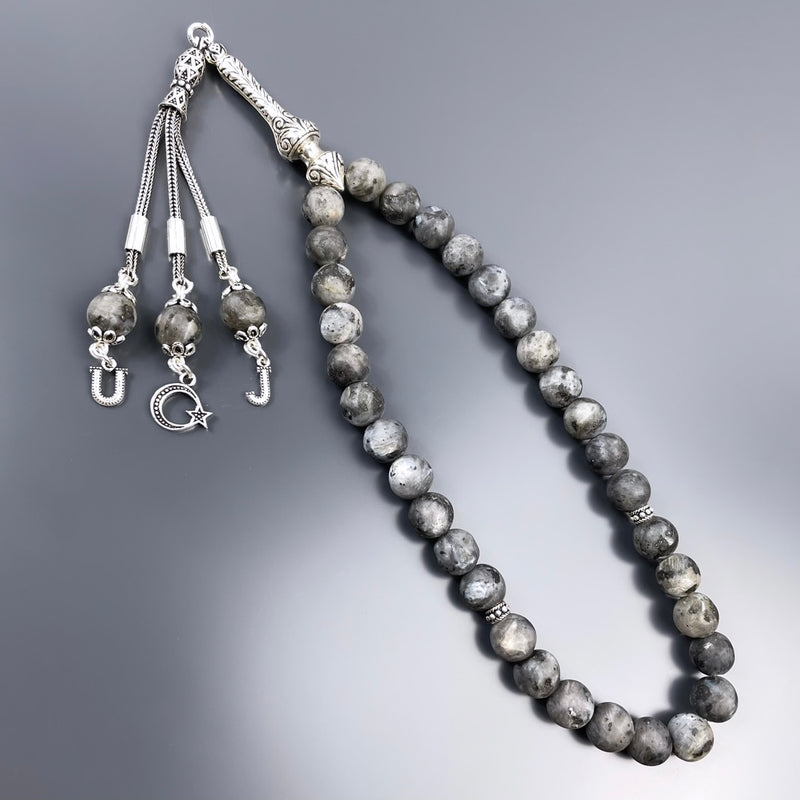 Larvikit Dogaltas Tesbih 925 Silver