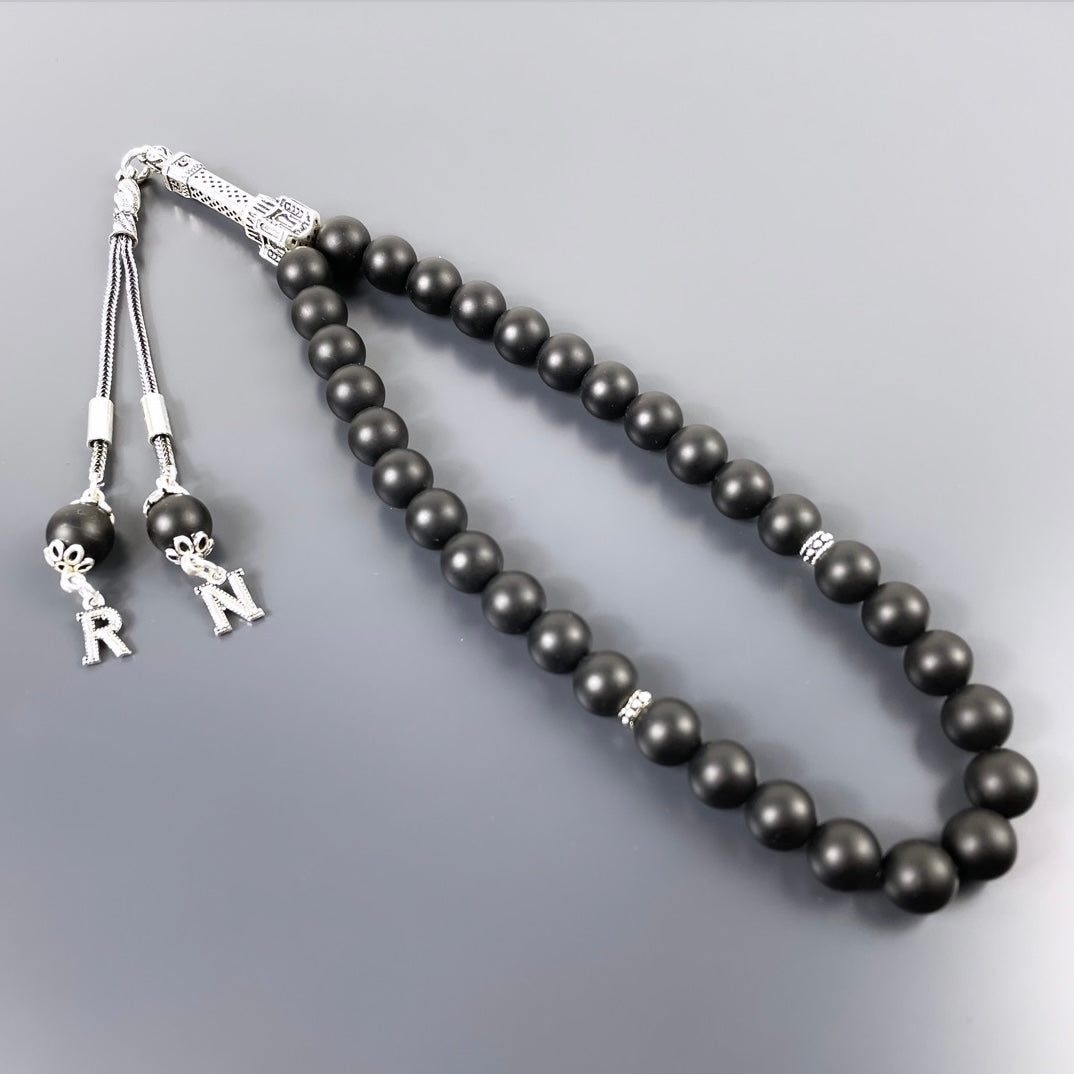 Onyx  Dogaltas Tesbih 925 Silver