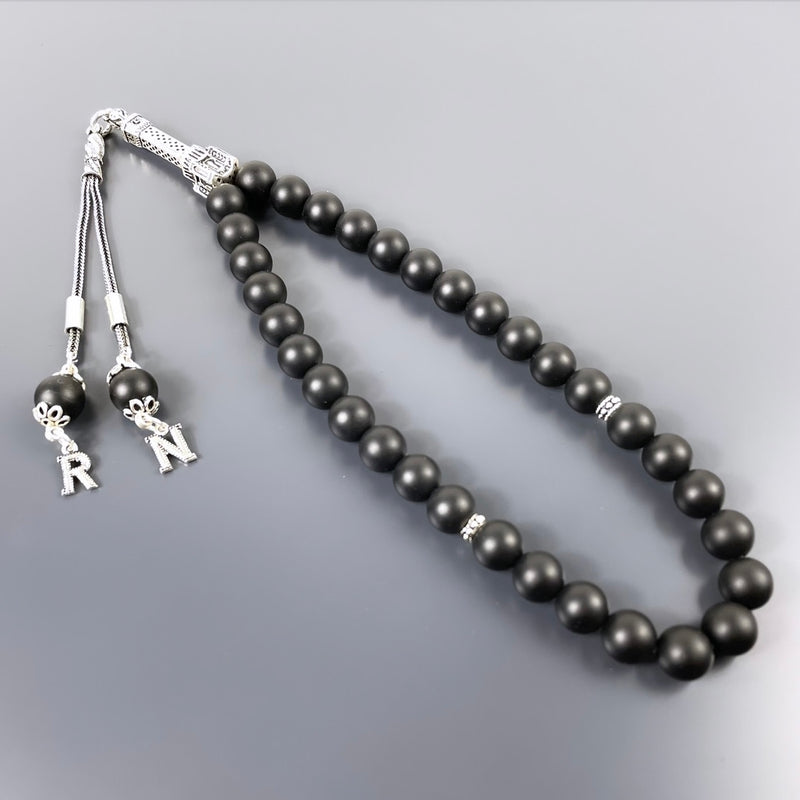 Onyx  Dogaltas Tesbih 925 Silver