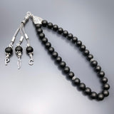 Onyx Özel Tasarim Tesbih 925 Silver