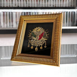 Osmanli Armasi Logo Bilderrahmen Gold