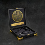 Tesbih / Gebetskette Geschenkset BLACK 99 Namen Allah cc Logo Groß