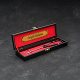 Tesbih mit Black / Red New Box und Wunschtext  geschenkset gebetskette hediye seti Kehribar ayetil kürsi ayet 
